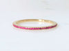 Belda Ring - Pavé Ruby Eternity Band